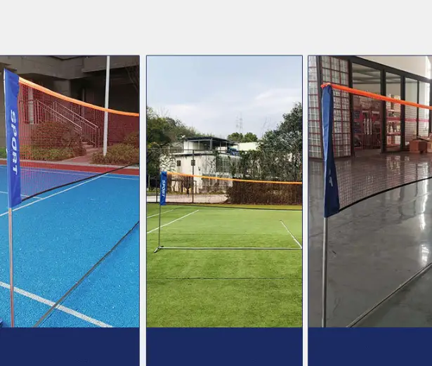 Portable Badminton Net Set 4.1m + Balls by salelink.co.nz