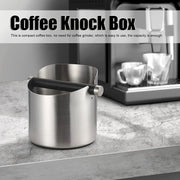 Coffee Knock Box Espresso Grinds Waste Container Tamper Bin Stainless Steel by salelink.co.nz