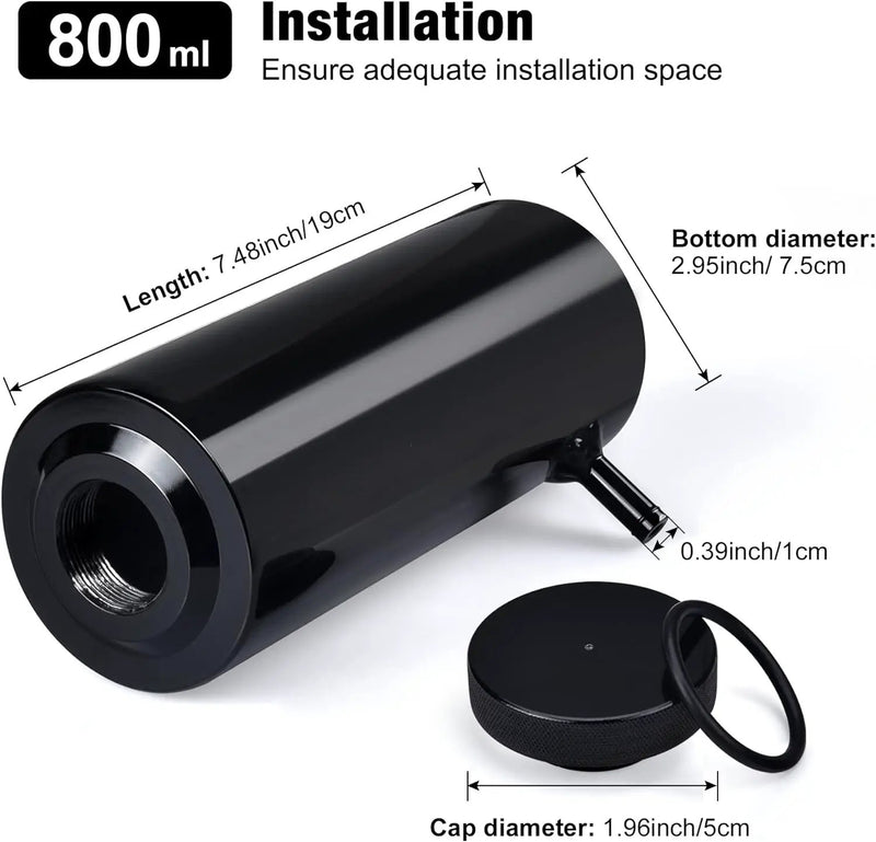 Coolant Overflow Tank 800ml by salelink.co.nz