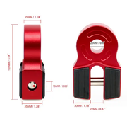 Aluminum Flatlink Winch Shackle Mount Assembly by salelink.co.nz
