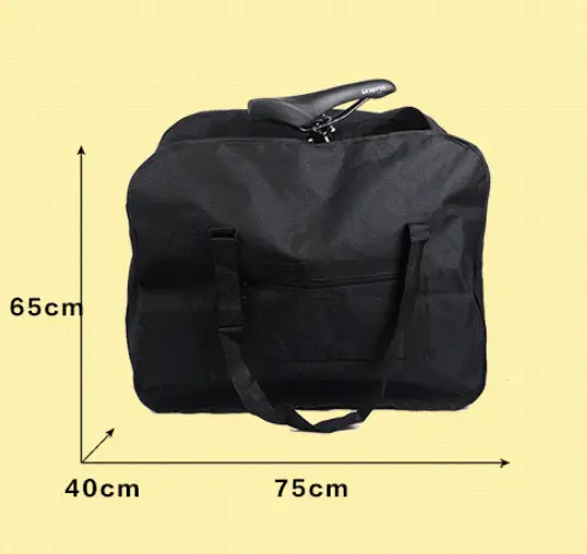 75x40x65cm Bicycle Storage Bag Folding Bike Travel Case Outdoors Carrying Bag by salelink.co.nz