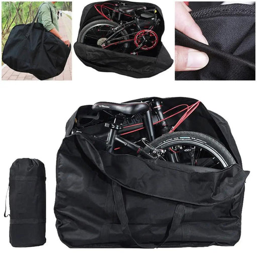 75x40x65cm Bicycle Storage Bag Folding Bike Travel Case Outdoors Carrying Bag by salelink.co.nz