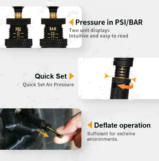 Tire Deflator Kit 4PCS by salelink.co.nz