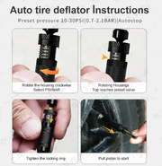 Tire Deflator Kit 4PCS by salelink.co.nz