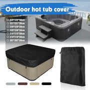 Square Hot Tub Cover – Waterproof, Anti-UV Protector for Outdoor Spa (4 colours available) by Habicare