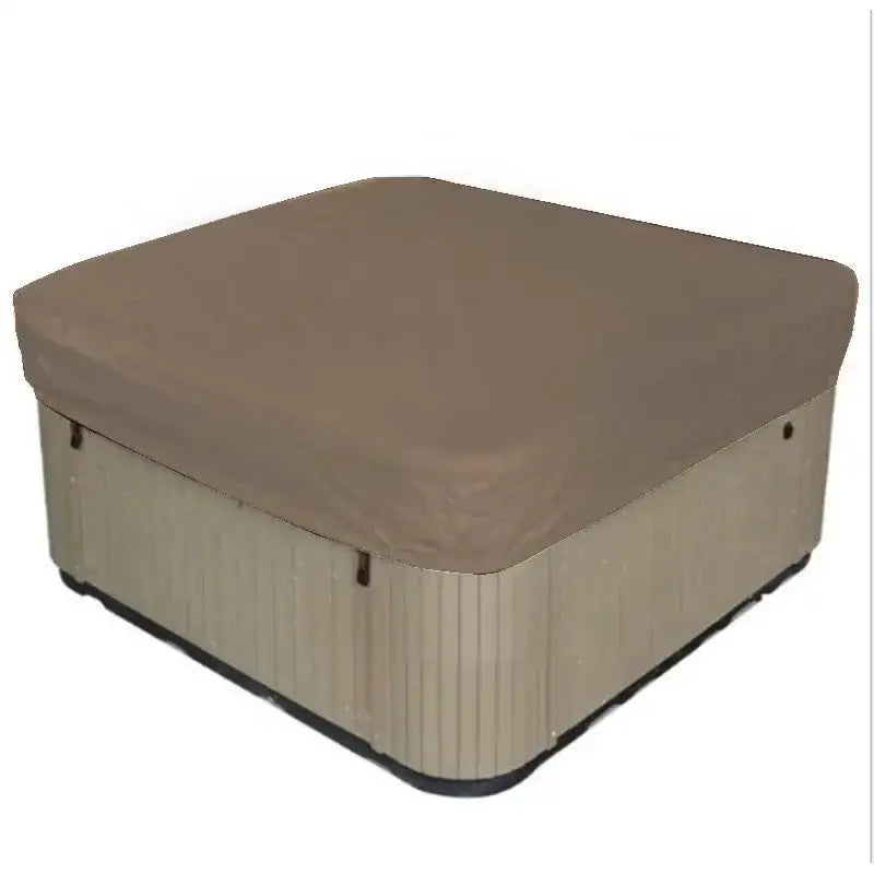 Square Hot Tub Cover – Waterproof, Anti-UV Protector for Outdoor Spa (4 colours available) by Habicare