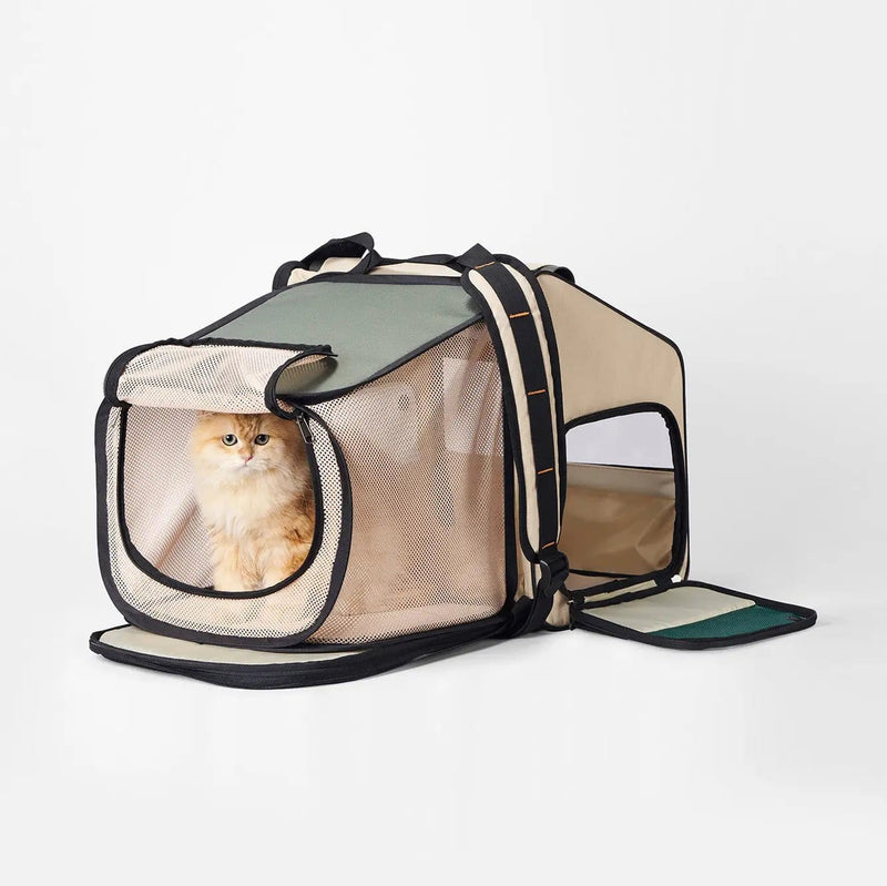 Pidan New Zealand Outing Pidan Expandable Travel Habitat Carrier for Pets Soft Sided Carrier Pidan Expandable Travel Habitat Carrier For Pets