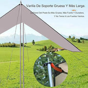 Square Sun Shade Sail – Waterproof Outdoor Canopy for Garden, Patio, and Parties GAYL5203 by ECOTREK