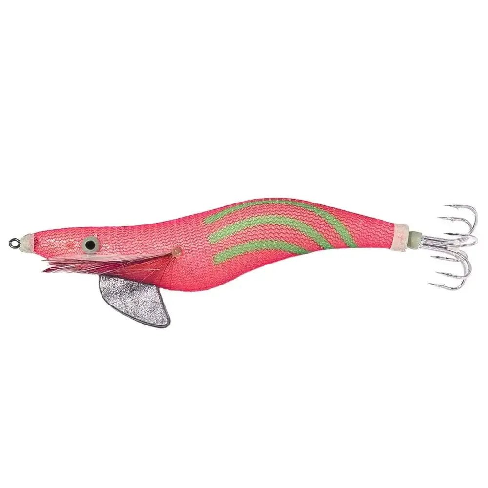 China China 5 Squid Jig Cuttlefish Octopus Lure Sinker Squid Jigging Luminous Lures Shrimp Baits Artificial Squid Strong Hooks EGI