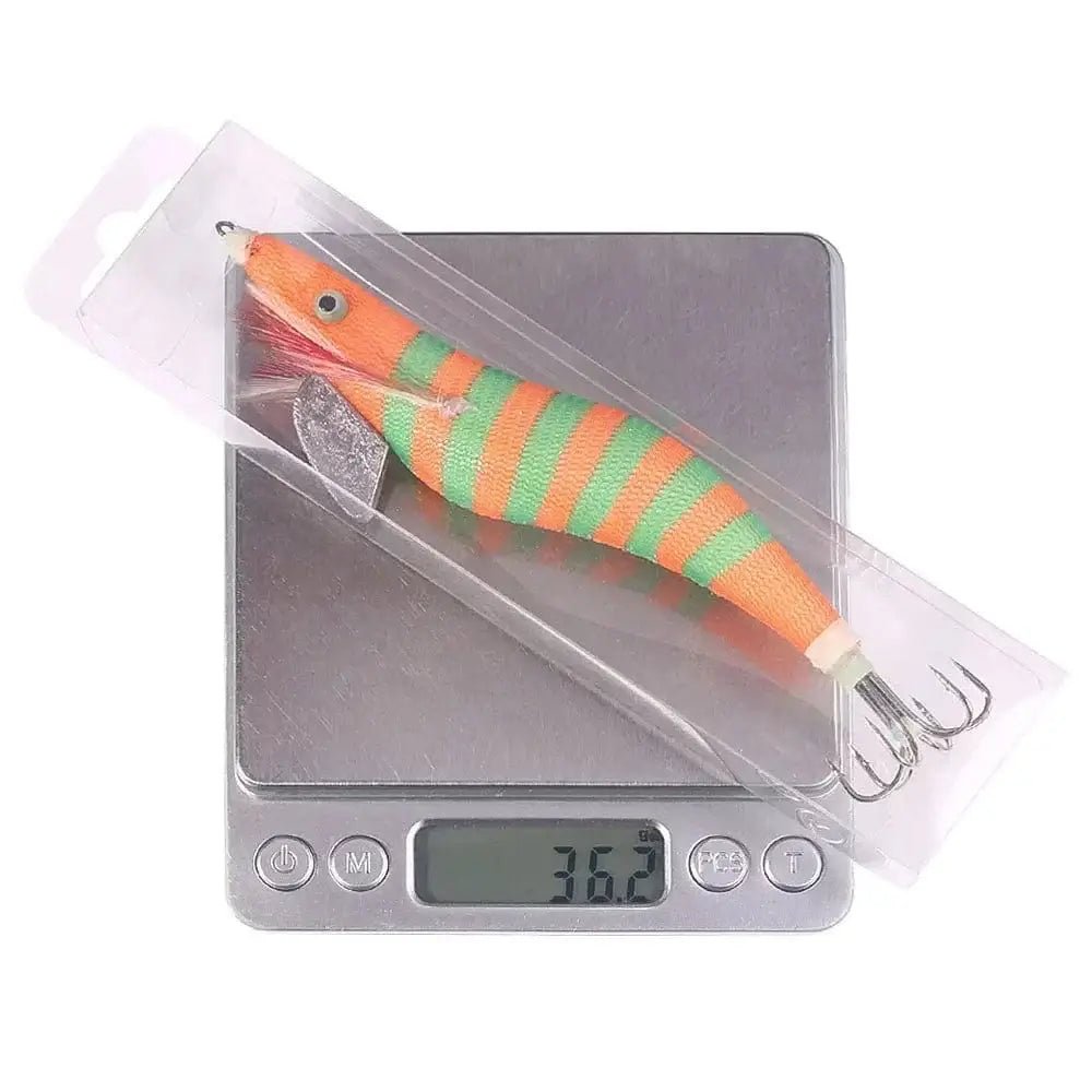 China China Squid Jig Cuttlefish Octopus Lure Sinker Squid Jigging Luminous Lures Shrimp Baits Artificial Squid Strong Hooks EGI