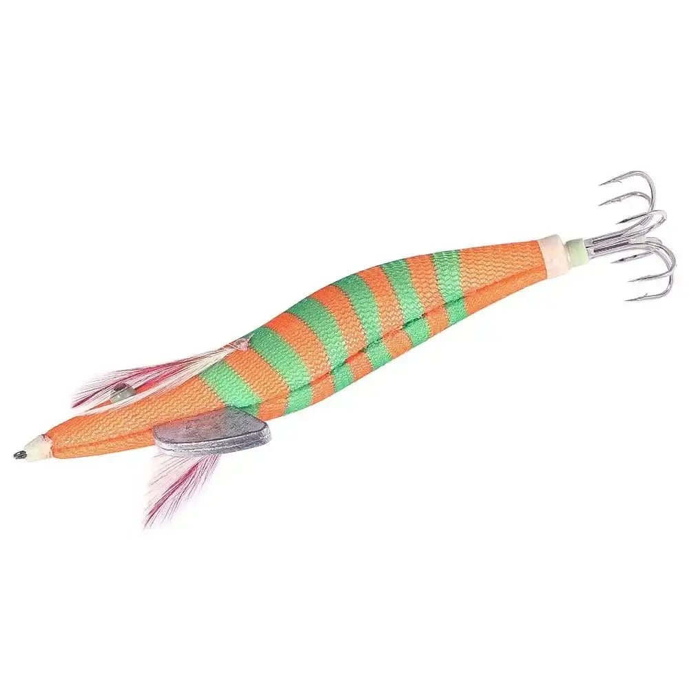 China China Squid Jig Cuttlefish Octopus Lure Sinker Squid Jigging Luminous Lures Shrimp Baits Artificial Squid Strong Hooks EGI