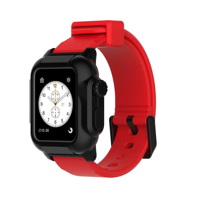 Waterproof Band Strap Case for Apple Watch 44mm 45mm 46mm(Series 10) 49mm Ultra 2 by salelink.co.nz