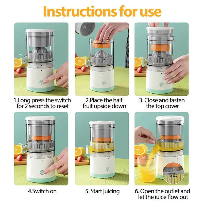 Electric Citrus Juicer Orange Lemon Juice Fruit Squeezer Press Machine Extractor by salelink.co.nz