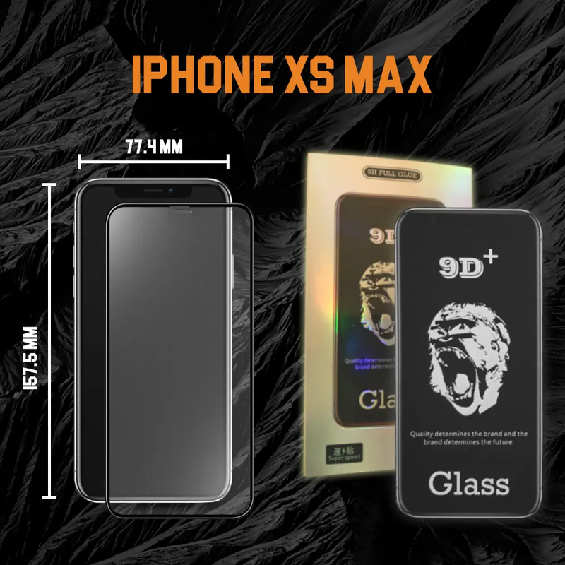 iPhone XS MAX 9D+ Tempered Glass Screen Protector by salelink.co.nz
