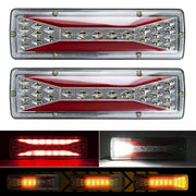 2x LED Trailer Lights Tail Lamp Stop Brake Dynamic Indicator 12V Taillight Pair by salelink.co.nz