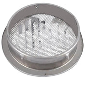 Stainless Steel 100mm RV Exterior Air Vent Grille by Habicare