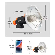 Habicare SS Stainless Steel Camping Heater Stainless Steel Camping Heater