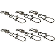 Stainless Steel Fishing Swivel Snaps – 50/100/200pcs by Habicare
