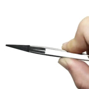 Stainless Steel & Plastic Tweezers Set by Habicare