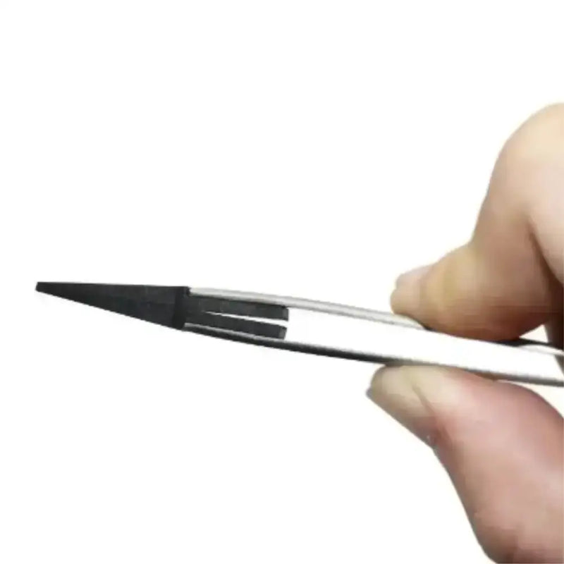 Stainless Steel & Plastic Tweezers Set by Habicare