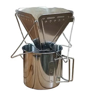 Foldable Stainless Steel Coffee Dripper Stand by Habicare