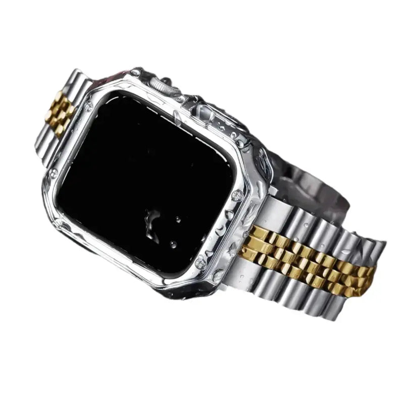 Stainless Steel Strap for the Apple Watch Ultra/Series 3–10 (38–49mm) (2 sizes & 18 colours available) by Habicare