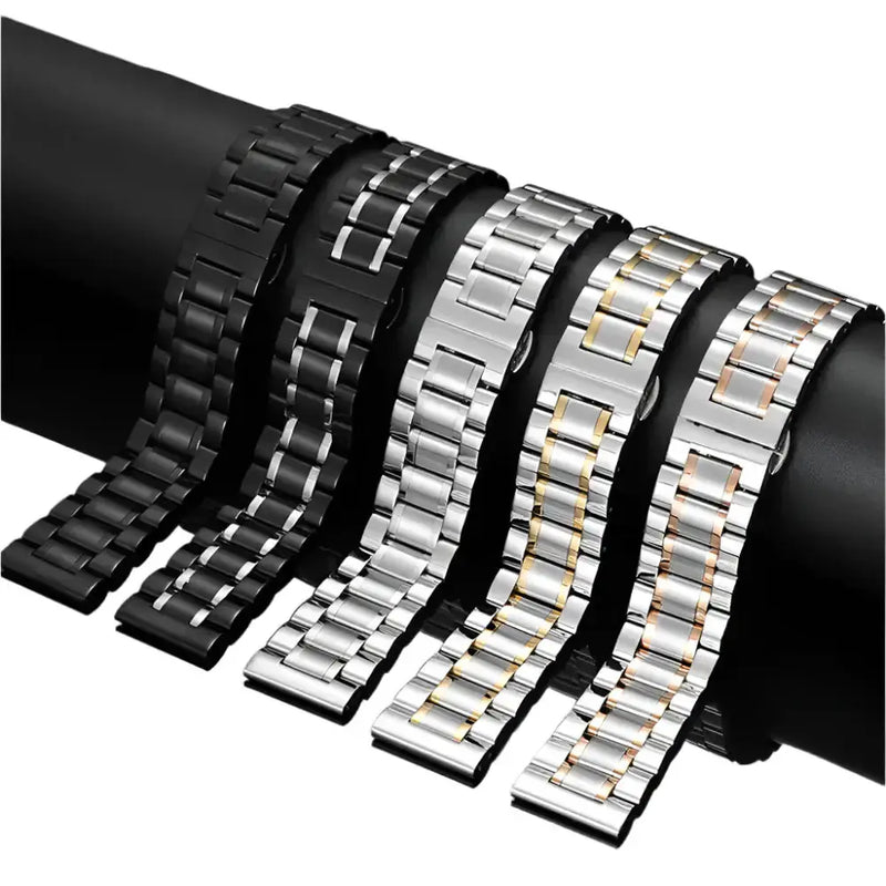 Stainless Steel Strap for the Apple Watch Ultra/Series 3–10 (38–49mm) (2 sizes & 18 colours available) by Habicare