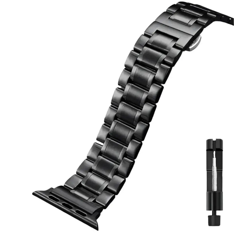 Stainless Steel Strap for the Apple Watch Ultra/Series 3–10 (38–49mm) (2 sizes & 18 colours available) by Habicare