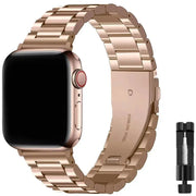 Stainless Steel Strap for the Apple Watch Ultra/Series 3–10 (38–49mm) (2 sizes & 18 colours available) by Habicare