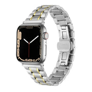 Stainless Steel Strap for the Apple Watch Ultra/Series 3–10 (38–49mm) (2 sizes & 18 colours available) by Habicare
