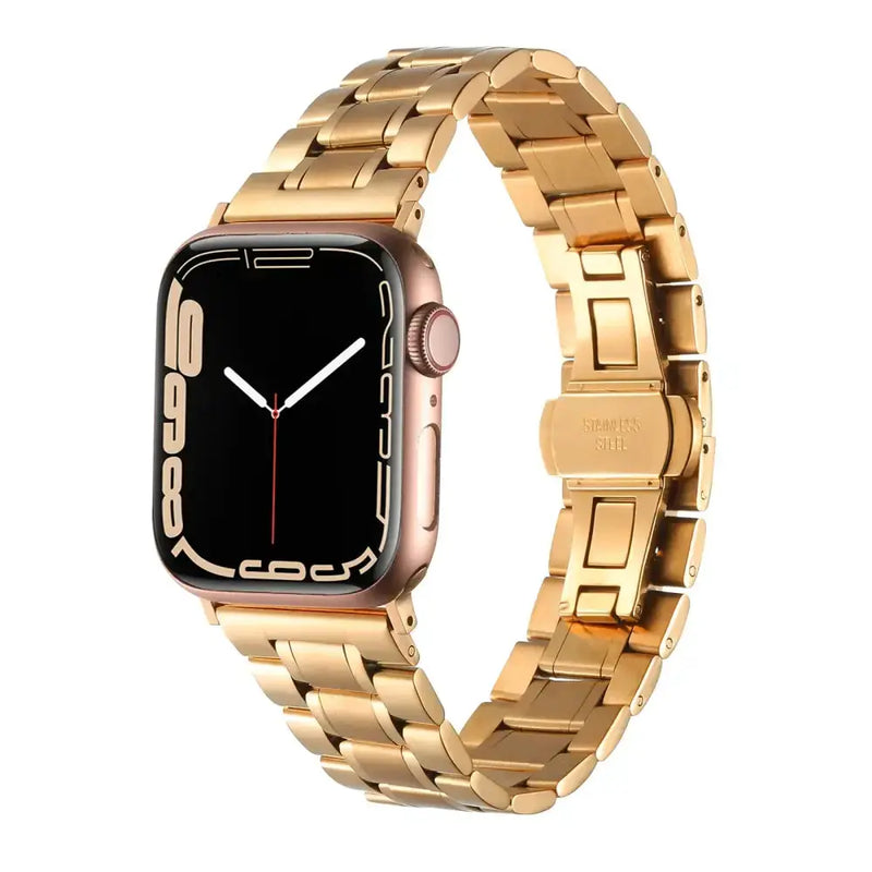 Stainless Steel Strap for the Apple Watch Ultra/Series 3–10 (38–49mm) (2 sizes & 18 colours available) by Habicare