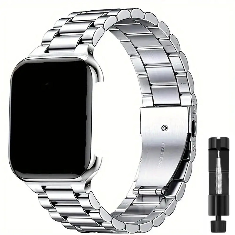Stainless Steel Strap for the Apple Watch Ultra/Series 3–10 (38–49mm) (2 sizes & 18 colours available) by Habicare