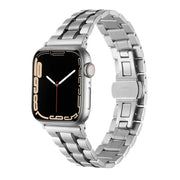 Stainless Steel Strap for the Apple Watch Ultra/Series 3–10 (38–49mm) (2 sizes & 18 colours available) by Habicare