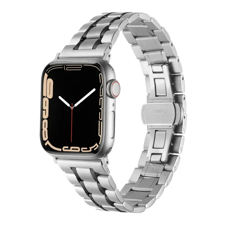 Stainless Steel Strap for the Apple Watch Ultra/Series 3–10 (38–49mm) (2 sizes & 18 colours available) by Habicare