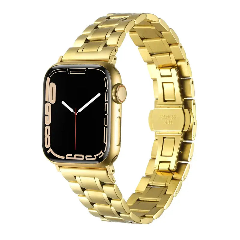 Stainless Steel Strap for the Apple Watch Ultra/Series 3–10 (38–49mm) (2 sizes & 18 colours available) by Habicare