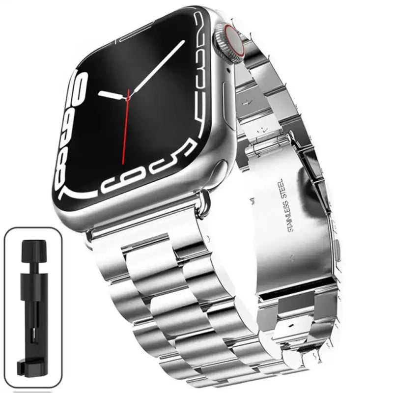 Stainless Steel Strap for the Apple Watch Ultra/Series 4–10 (38–49mm) (available in 15 colours) by Habicare