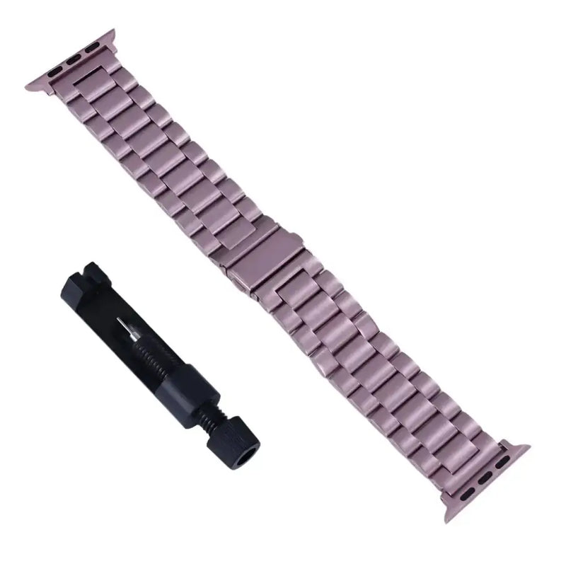 Stainless Steel Strap for the Apple Watch Ultra/Series 4–10 (38–49mm) (available in 15 colours) by Habicare