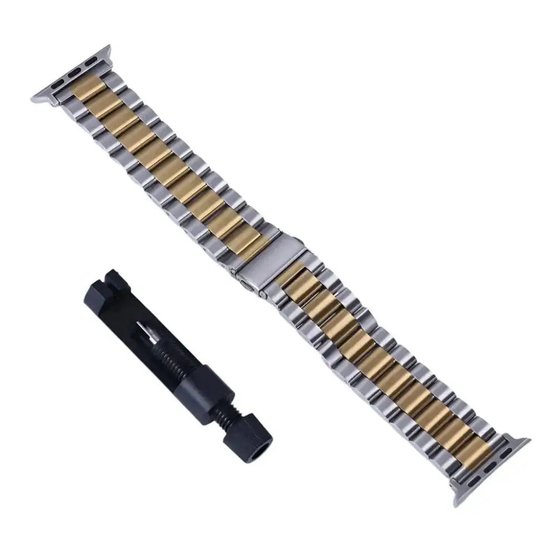 Stainless Steel Strap for the Apple Watch Ultra/Series 4–10 (38–49mm) (available in 15 colours) by Habicare
