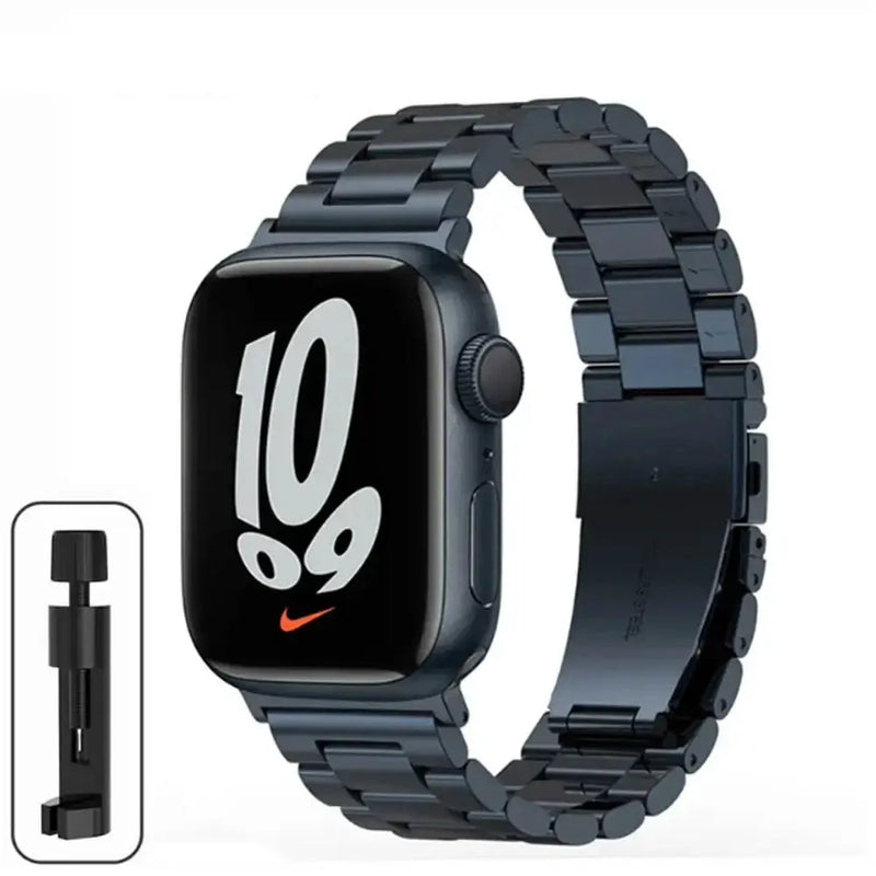 Stainless Steel Strap for the Apple Watch Ultra/Series 4–10 (38–49mm) (available in 15 colours) by Habicare