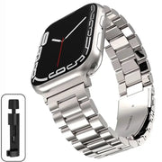 Stainless Steel Strap for the Apple Watch Ultra/Series 4–10 (38–49mm) (available in 15 colours) by Habicare