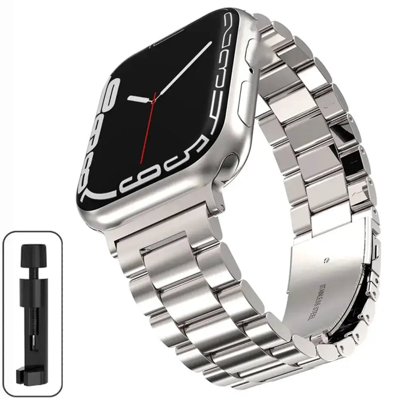 Stainless Steel Strap for the Apple Watch Ultra/Series 4–10 (38–49mm) (available in 15 colours) by Habicare