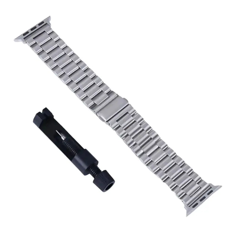 Stainless Steel Strap for the Apple Watch Ultra/Series 4–10 (38–49mm) (available in 15 colours) by Habicare