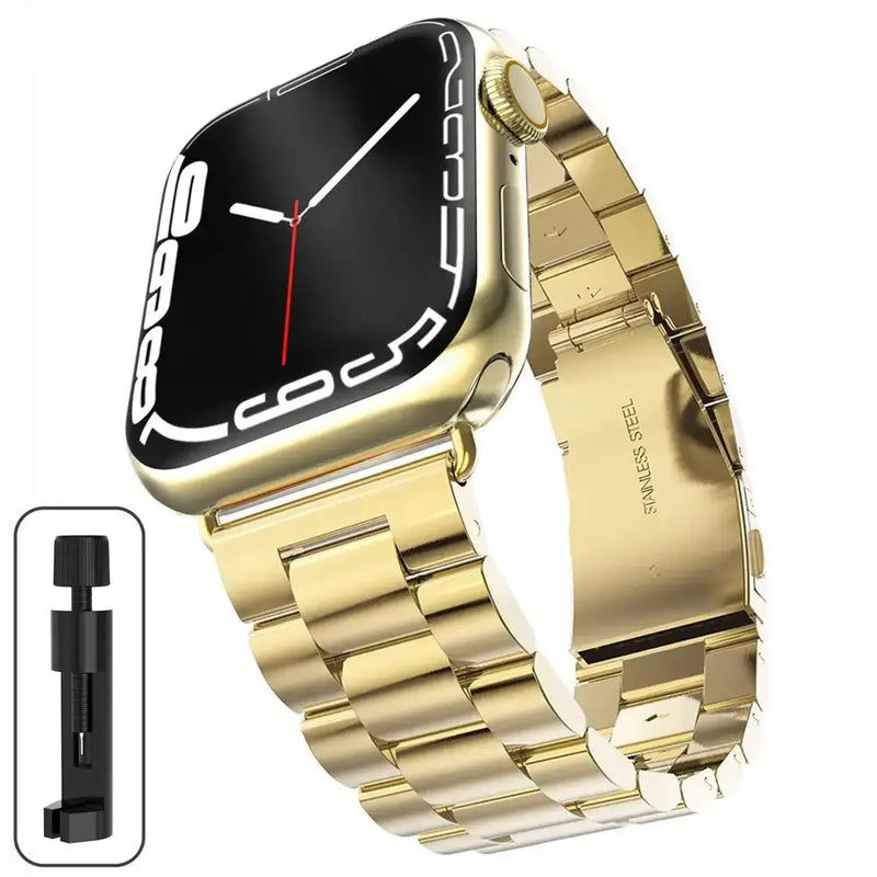 Stainless Steel Strap for the Apple Watch Ultra/Series 4–10 (38–49mm) (available in 15 colours) by Habicare