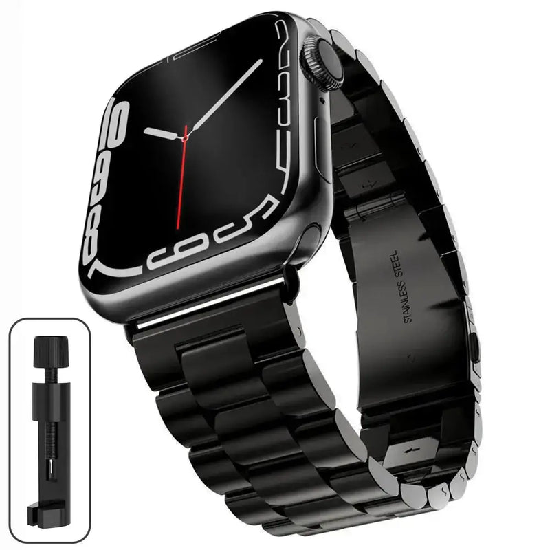 Stainless Steel Strap for the Apple Watch Ultra/Series 4–10 (38–49mm) (available in 15 colours) by Habicare