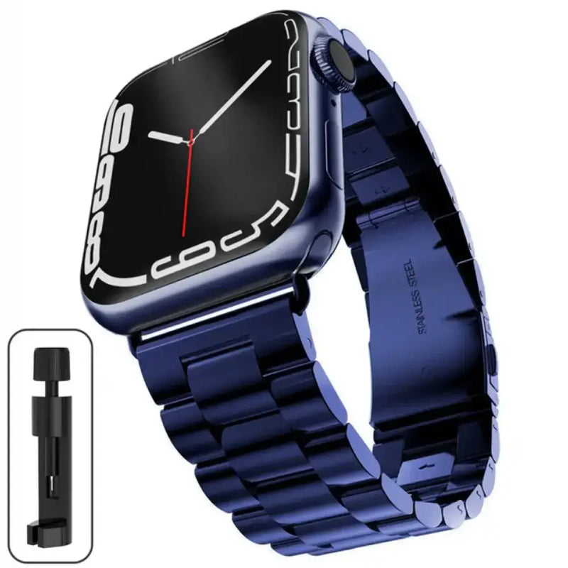 Stainless Steel Strap for the Apple Watch Ultra/Series 4–10 (38–49mm) (available in 15 colours) by Habicare