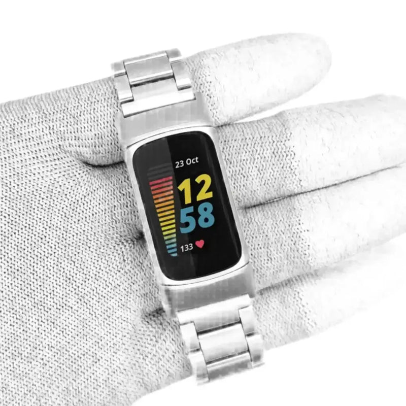 Stainless Steel Strap for the Fitbit Charge 5/6 Series (4 colours available) by Habicare