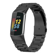 Stainless Steel Strap for the Fitbit Charge 5/6 Series (4 colours available) by Habicare