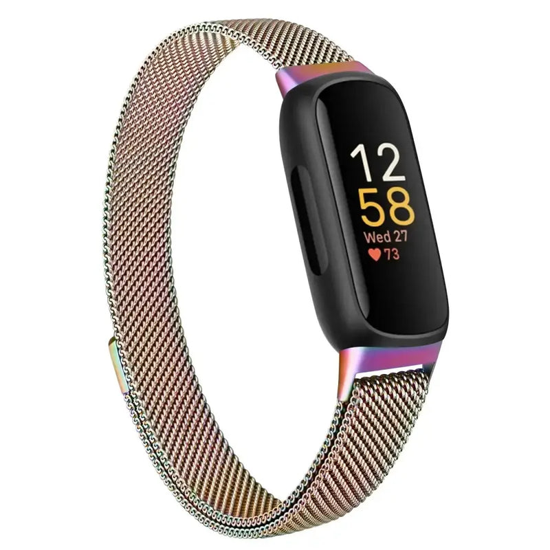 Stainless-Steel Strap for the Fitbit Inspire 3 (10 colours available) by Habicare