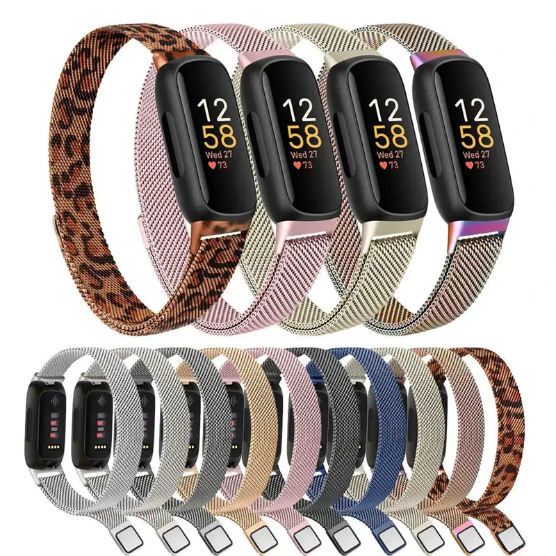 Stainless-Steel Strap for the Fitbit Inspire 3 (10 colours available) by Habicare