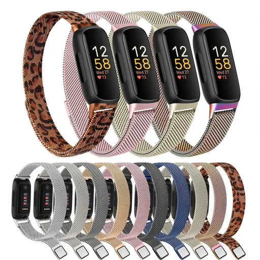 Stainless-Steel Strap for the Fitbit Inspire 3 (10 colours available) by Habicare